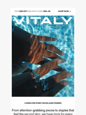 Vitaly - A ring for every mood (and finger)