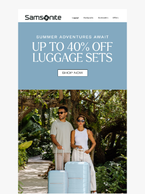 eBags - Travel Smart: Luggage Sets From $149.99