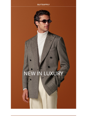 Suitsupply - New in Luxury: Cashmere, Alpaca & Silk
