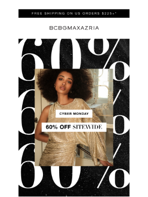 BCBG - Cyber Monday: 60% OFF