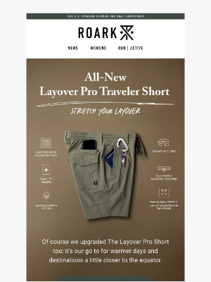 Sequel Llc. - Meet the Layover Pro Traveler Short