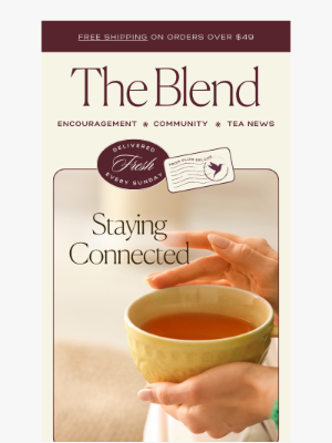 Plum Deluxe - The Blend:  Staying Connected with Friends 🙏