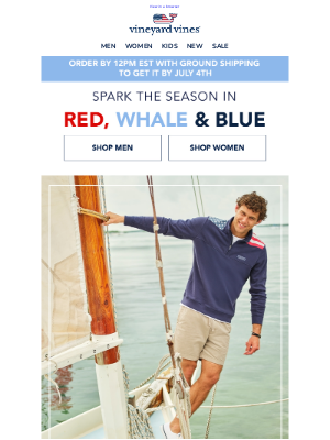 Vineyard Vines - 4th Of July Weekend Essentials 🇺🇸