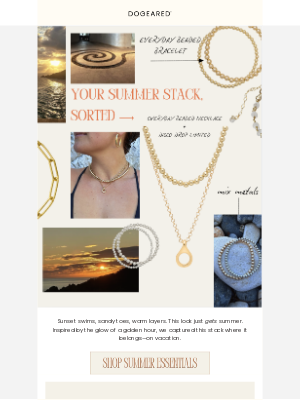 Dogeared - This Is THE Vacation Look