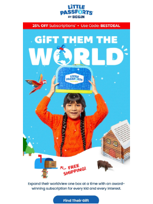 Little Passports, Inc. - 🧳🌎 Try a New Adventure and Save 25%! 🧳🌎