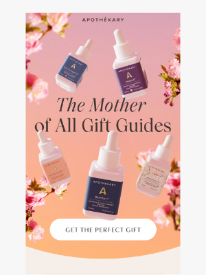 Apothekary - The Mother of All Gift Guides
