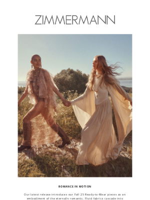Zimmermann - Introducing Our New Fall RTW 25 Arrivals