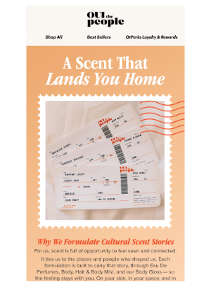 OUI the People - Scents That Feels Like Home 🧡