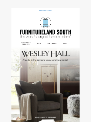 Furnitureland South - Customized Luxury with Wesley Hall