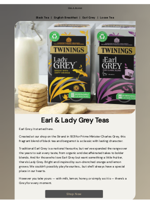 Twinings (United Kingdom) - Up to a ⅓ Off Black Tea