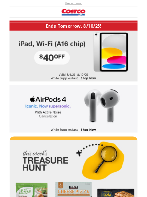 Costco - Check Out This Week's Treasure Hunt!