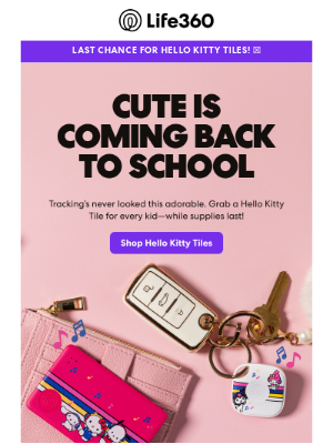 Tile, Inc - Selling fast: NEW Hello Kitty Tiles