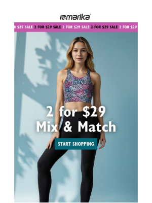 Marika Fitness - Don’t Wait: 2 for $29 Is On Now 🚨