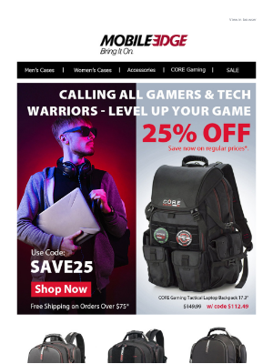 Mobile Edge - Calling All Gamers & Tech Warriors - Level Up Your Game🎮
