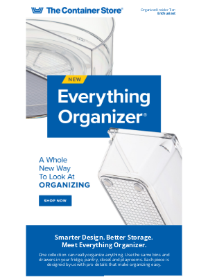 The Container Store - ALL-NEW Arrivals To Organize Anything, Anywhere 🌟