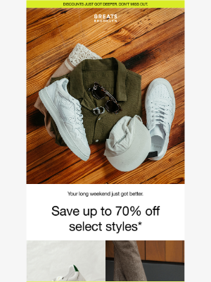 Greats - Labor Day deals start now 🔥