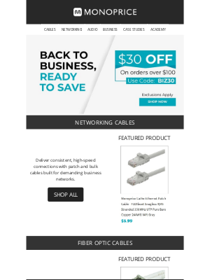Monoprice - Upgrade Your Business Setup for Less
