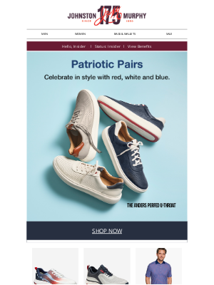 Johnston & Murphy - Patriotic Pairs 🇺🇸