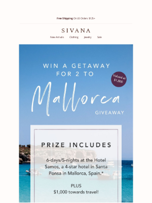 Sivana - Getaway For TWO! 🌴