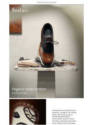 Berluti - Fast Track, a feat of know-how