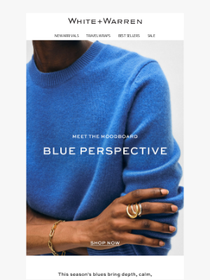 White + Warren - A Study in Blue