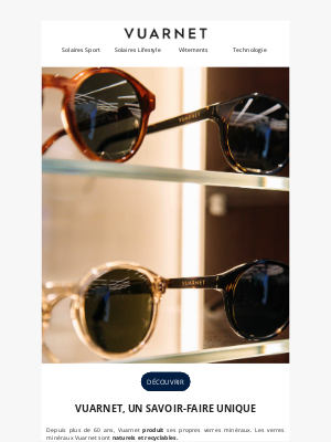 Vuarnet - Vuarnet – Une protection optique parfaite