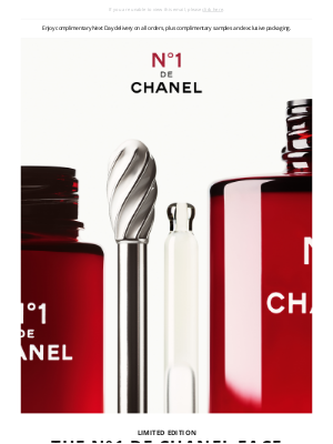 Chanel (United Kingdom) - Limited edition. The N°1 DE CHANEL smoothing and refreshing duo.