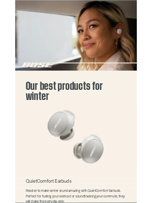 Bose - ☃️ Make winter sound amazing!