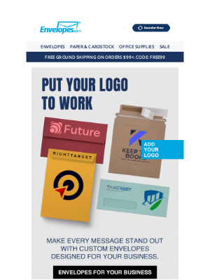 Envelopes - Custom solutions for smarter business branding