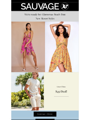 Sauvage Swimwear - Beach Date?