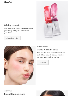 Glossier - When the sunset hits