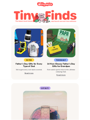 Tinybeans - 🧢 Epic Father’s Day Gifts for the Coolest Dads 🏆