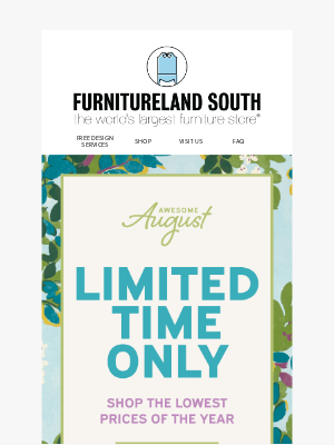 Furnitureland South - ✨ BIGGEST SALE OF THE YEAR ✨