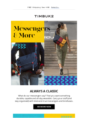 Timbuk2 - Looking for a new messenger? 👀