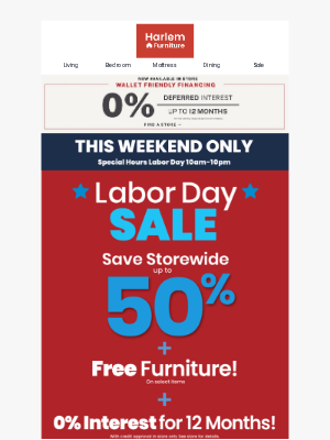 Harlem Furniture - 🛏️ Sleep Better, Spend Less – Up to $800 Off Mattresses!