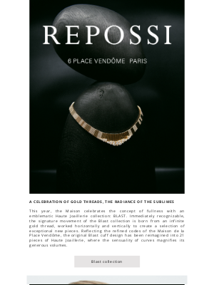 Repossi - Blast High Jewellery new pieces