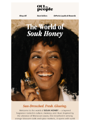 OUI the People - Your Golden Ritual: SOUK HONEY Awaits 💛