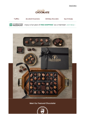 Simply Chocolate - 🍫 Taste the Scharffen Berger difference.