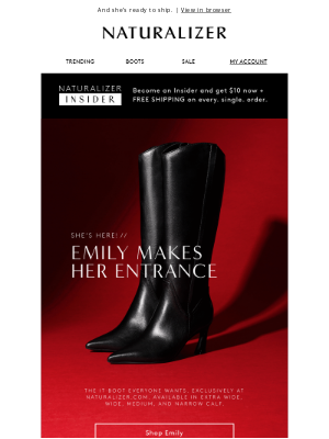 Sam Edelman - The wait is over: EMILY has arrived!