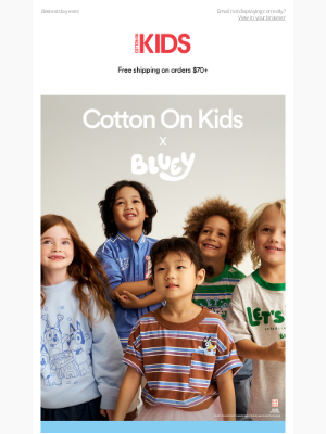 Cotton On & Co. - Cotton On Kids X Bluey is here 💙