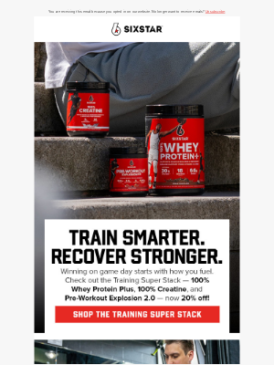 Six Star - Fuel Smarter. Train Harder. Save Now.