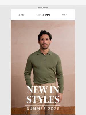 T.M.Lewin (United Kingdom) - Your Spring Summer Line Up