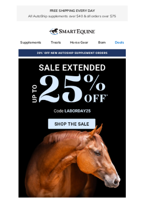 Sale Extended! One More Day to Save