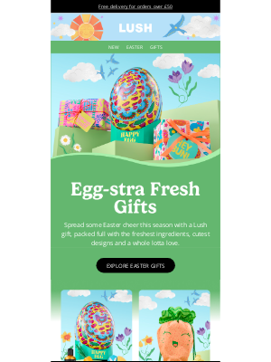 Lush (United Kingdom) - Easter gifts? Sorted ✅