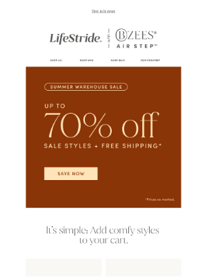 Bzees - Summertime steals: Get up to 70% off!