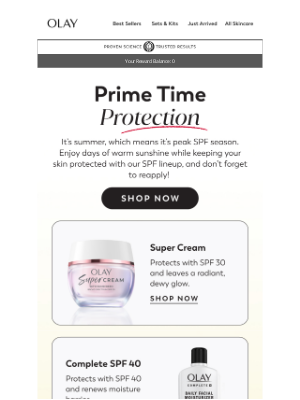 Olay - The Season Of SPF ☀️