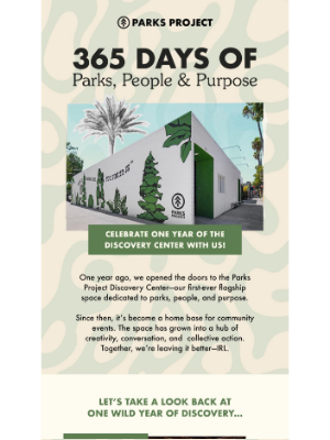 Parks Project - Celebrating 1 Year at the Discovery Center! 🌿