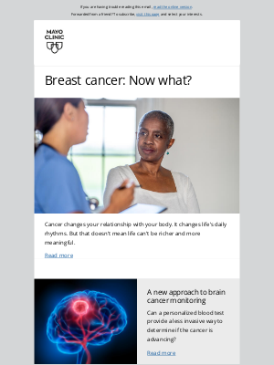 Mayo Clinic - Breast cancer: Now what?