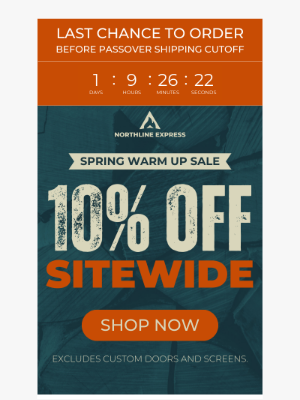 Northline Express - 10% Off Everything – But Not for Long! 🔥 ⌛