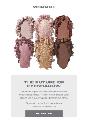 Morphe Brushes - MEET THE FUTURE OF EYESHADOW
